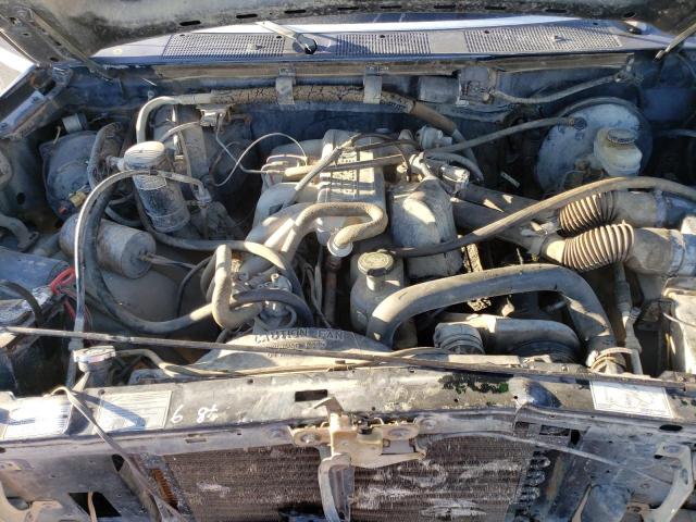 1FTEX14Y0PKA67428 - 1993 FORD F150 BLUE photo 11