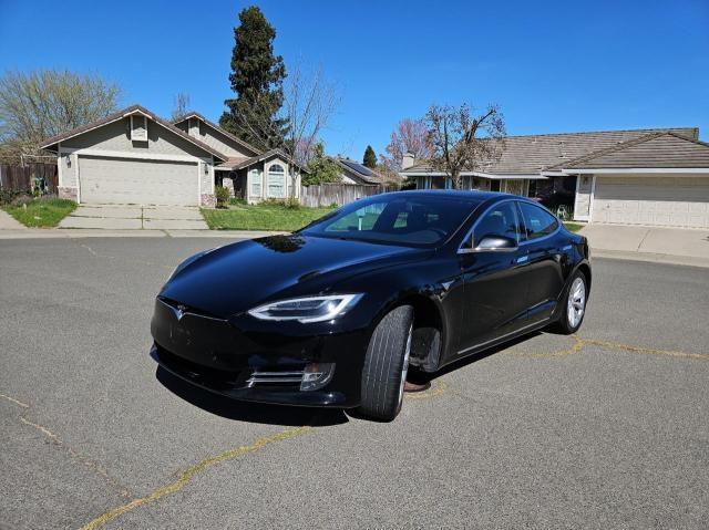 5YJSA1E2XJF300119 - 2018 TESLA MODEL S 黑色 照片 2