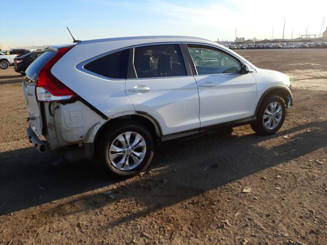 5J6RM4H75DL044689 - 2013 HONDA CR-V EXL RED photo 3