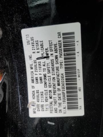 19UUA8F55EA000854 - 2014 ACURA TL TECH BLACK photo 12