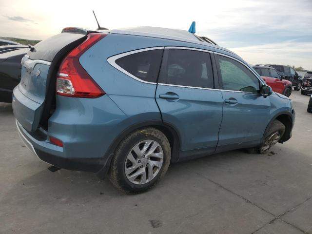 2HKRM3H74GH536980 - 2016 HONDA CR-V EXL BLUE photo 3