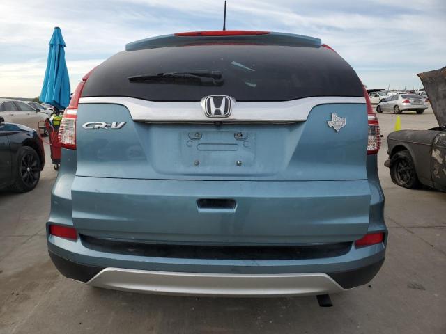 2HKRM3H74GH536980 - 2016 HONDA CR-V EXL BLUE photo 6