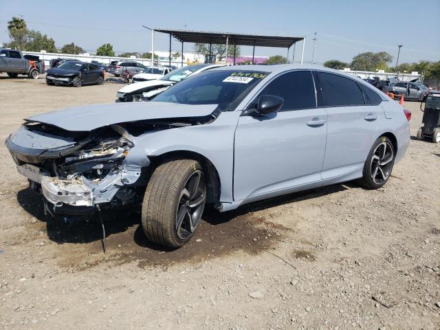 1HGCV2F36NA021725 - 2022 HONDA ACCORD SPORT GRAY photo 1