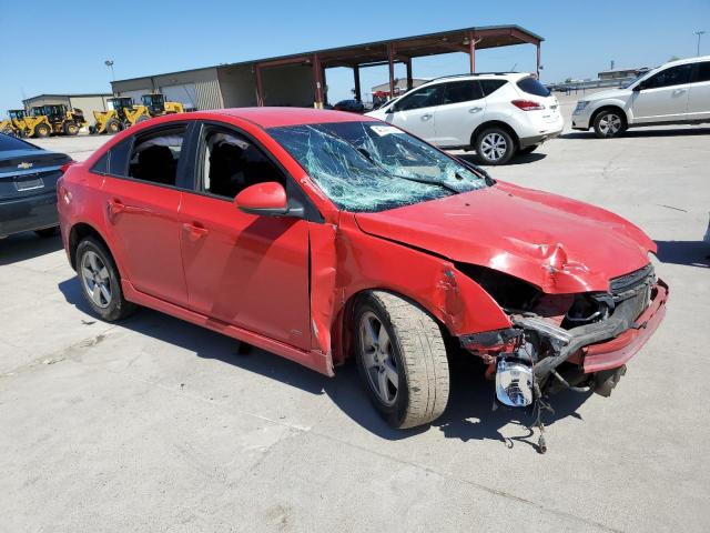 1G1PC5SB6F7266617 - 2015 CHEVROLET CRUZE LT RED photo 4