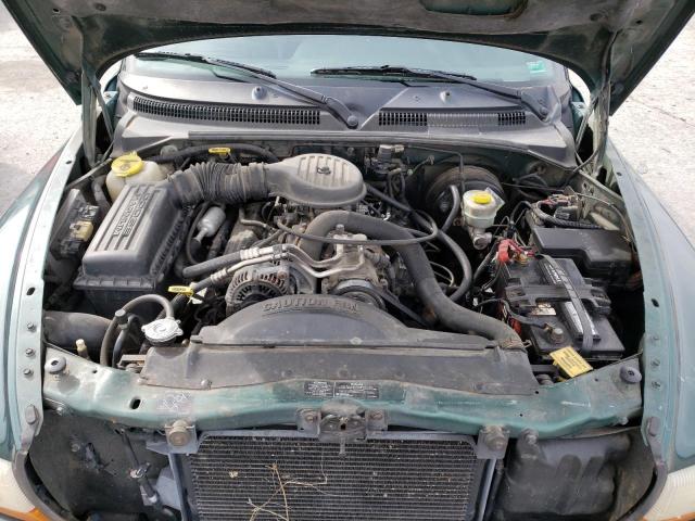 1B4HS28Y9XF695540 - 1999 DODGE DURANGO GREEN photo 12