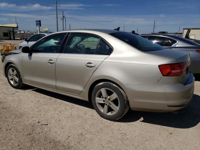 3VWLA7AJ8FM283633 - 2015 VOLKSWAGEN JETTA TDI TAN photo 2