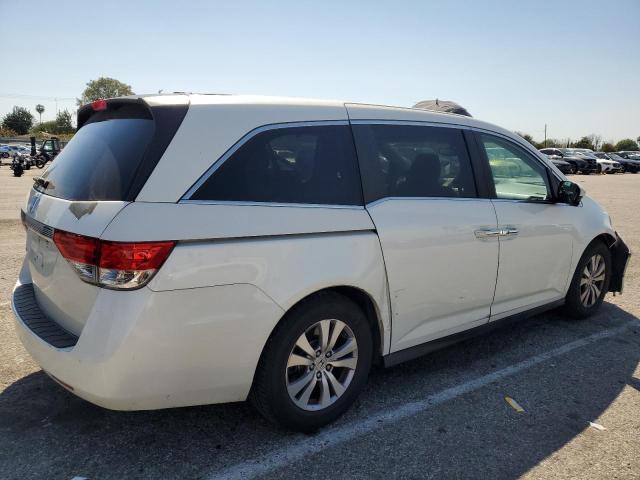 5FNRL5H61EB016690 - 2014 HONDA ODYSSEY EXL WHITE photo 3