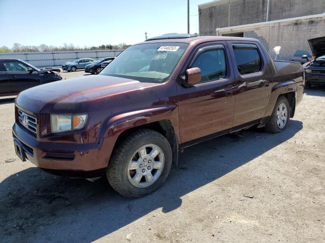 2HJYK16508H537881 - 2008 HONDA RIDGELINE RTL BURGUNDY photo 1