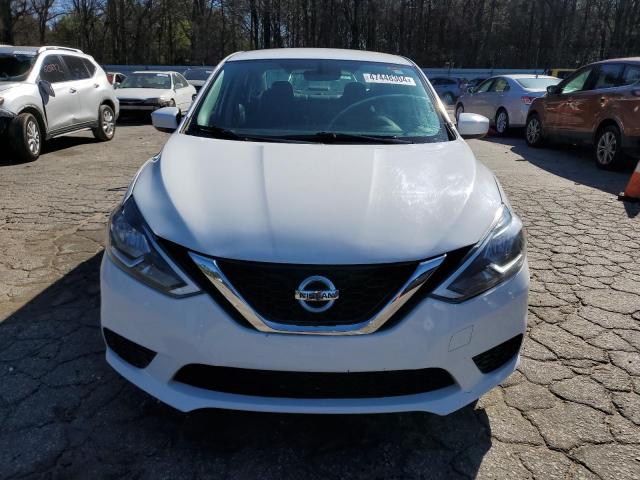 3N1AB7AP3HY324647 - 2017 NISSAN SENTRA S WHITE photo 5