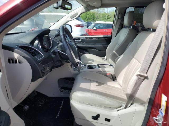 2C4RC1CG4DR753443 - 2013 CHRYSLER TOWN & COU TOURING L MAROON photo 7