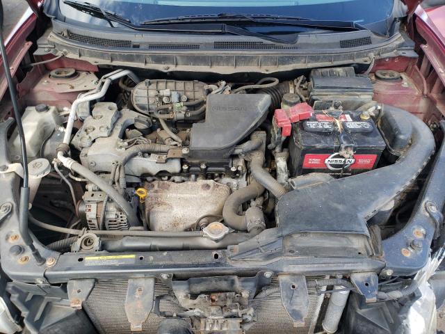 JN8AS58V49W190153 - 2009 NISSAN ROGUE S RED photo 11