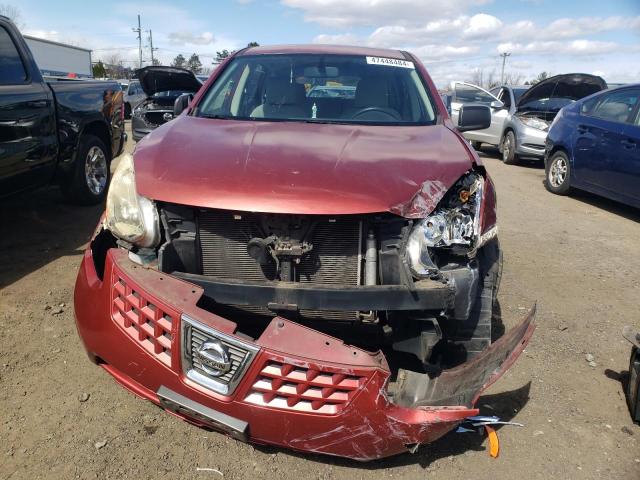 JN8AS58V49W190153 - 2009 NISSAN ROGUE S RED photo 5