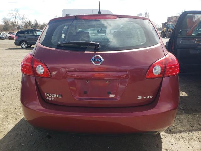 JN8AS58V49W190153 - 2009 NISSAN ROGUE S RED photo 6