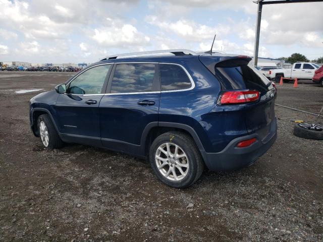 1C4PJLLB7JD560926 - 2018 JEEP CHEROKEE LATITUDE PLUS BLUE photo 2