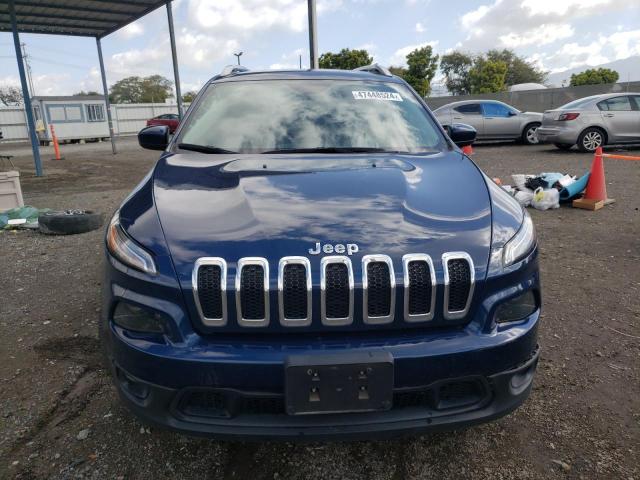 1C4PJLLB7JD560926 - 2018 JEEP CHEROKEE LATITUDE PLUS BLUE photo 5