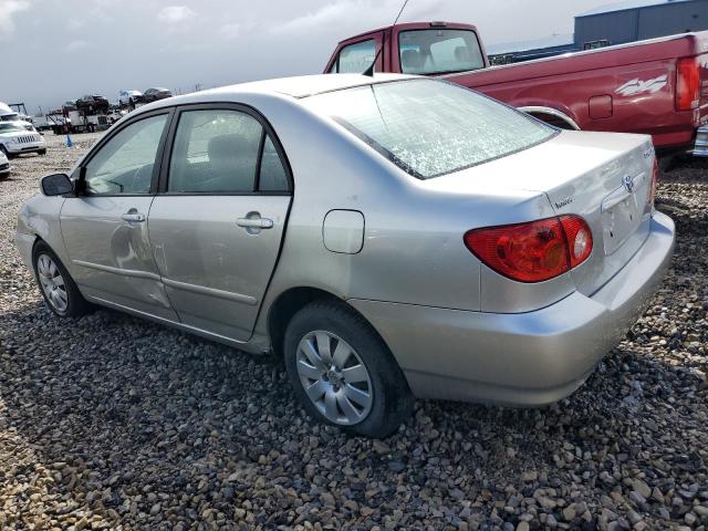 1NXBR38E54Z340626 - 2004 TOYOTA COROLLA CE SILVER photo 2