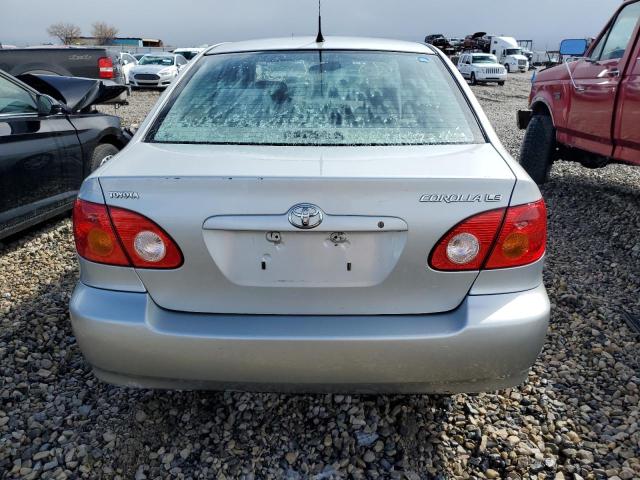 1NXBR38E54Z340626 - 2004 TOYOTA COROLLA CE SILVER photo 6