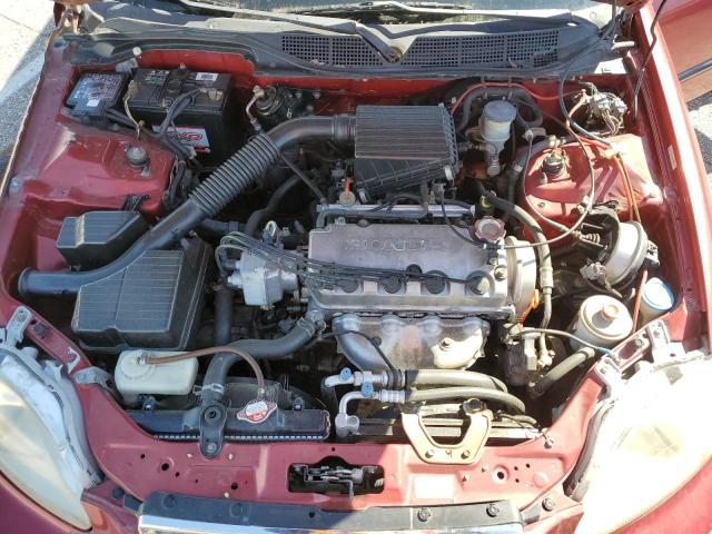 1HGEJ6673WL026790 - 1998 HONDA CIVIC LX RED photo 11