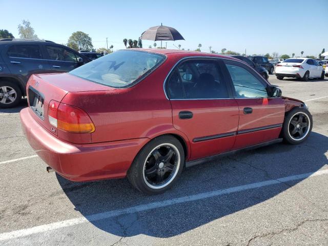 1HGEJ6673WL026790 - 1998 HONDA CIVIC LX RED photo 3