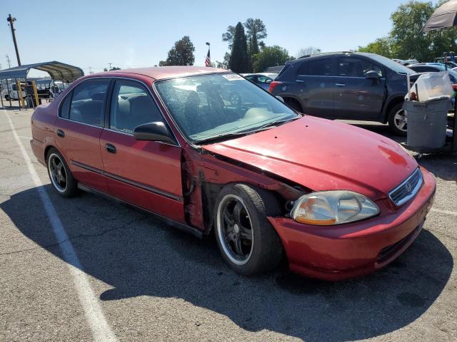 1HGEJ6673WL026790 - 1998 HONDA CIVIC LX RED photo 4