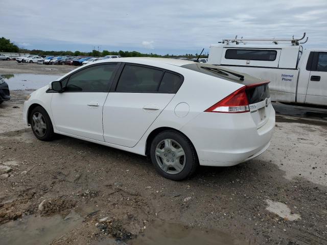 JHMZE2H39BS010860 - 2011 HONDA INSIGHT WHITE photo 2