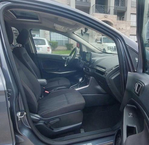 MAJ3P1TE6JC166020 - 2018 FORD ECOSPORT SE GRAY photo 5