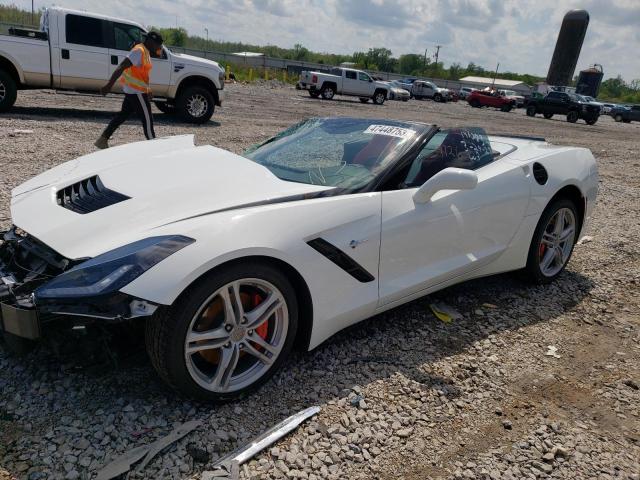 1G1YB3D71G5114391 - 2016 CHEVROLET CORVETTE STINGRAY 1LT WHITE photo 1