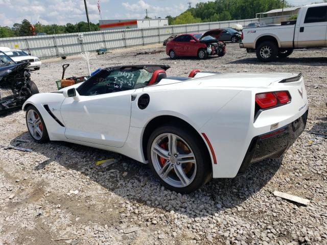 1G1YB3D71G5114391 - 2016 CHEVROLET CORVETTE STINGRAY 1LT WHITE photo 2