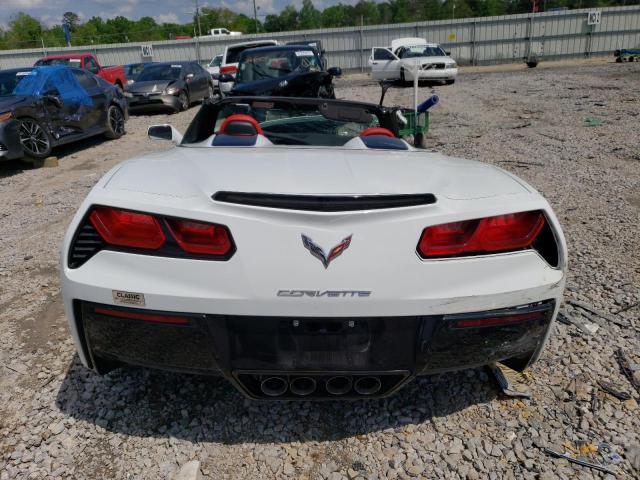 1G1YB3D71G5114391 - 2016 CHEVROLET CORVETTE STINGRAY 1LT WHITE photo 6