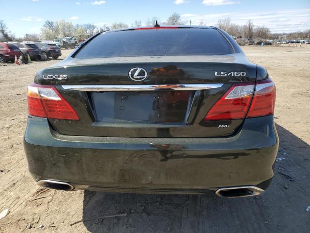 JTHCL5EF6A5004653 - 2010 LEXUS LS 460 GREEN photo 6