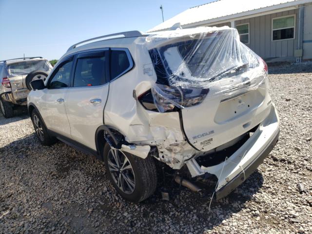 5N1AT2MV2KC768413 - 2019 NISSAN ROGUE S WHITE photo 3