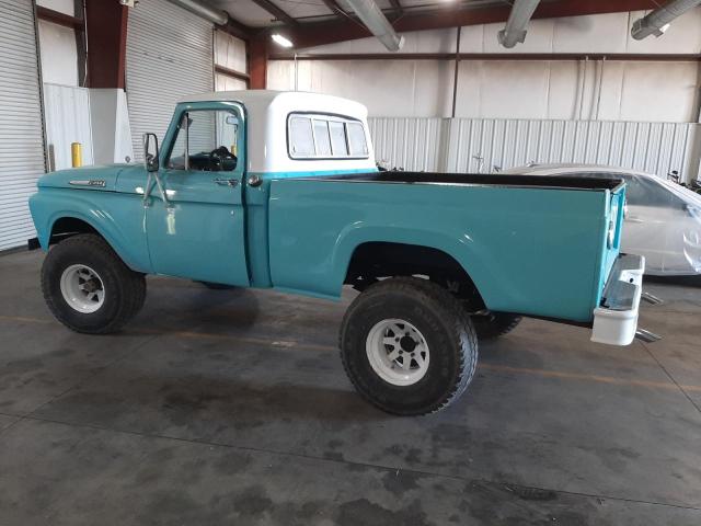 F10CR251759 - 1962 FORD F100 TEAL photo 2