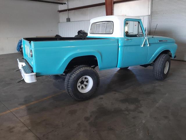 F10CR251759 - 1962 FORD F100 TEAL photo 3