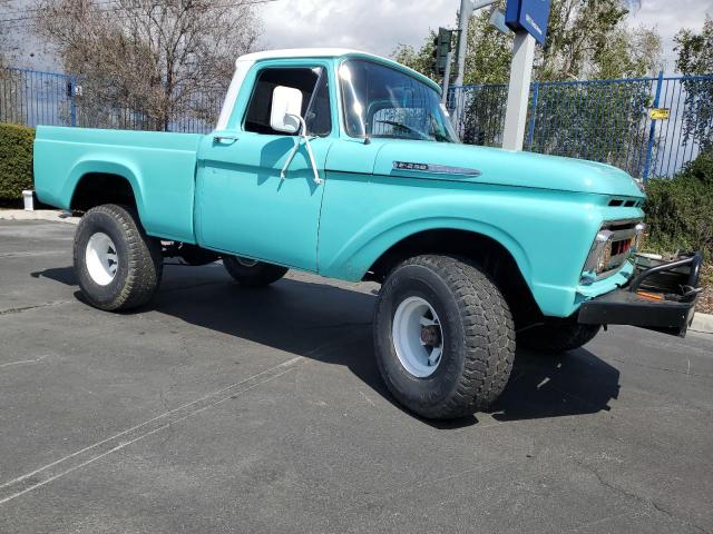 F10CR251759 - 1962 FORD F100 TEAL photo 4