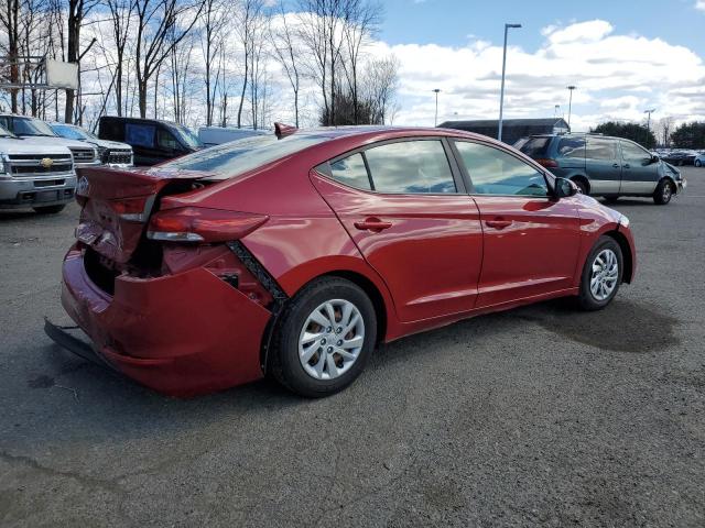 KMHD74LF1HU369258 - 2017 HYUNDAI ELANTRA SE RED photo 3