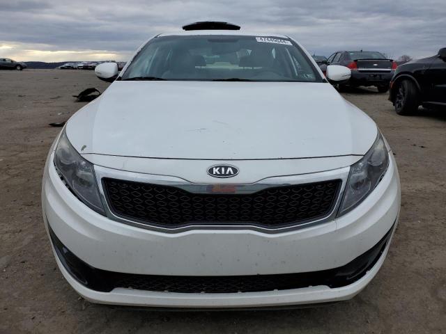 5XXGN4A77CG044180 - 2012 KIA OPTIMA EX WHITE photo 5