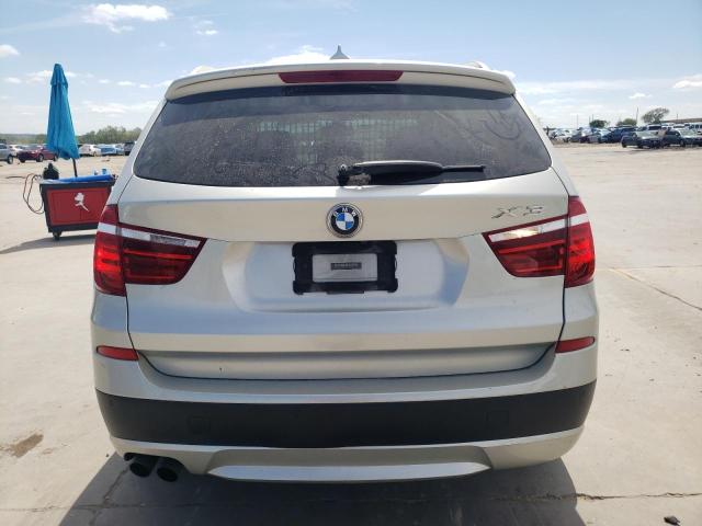 5UXWX5C55BL708660 - 2011 BMW X3 XDRIVE28I SILVER photo 6