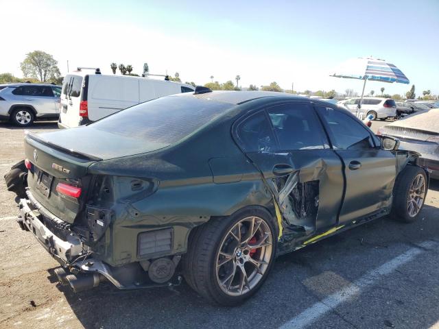 WBS73CH0XNCG83113 - 2022 BMW M5 CS GREEN photo 3