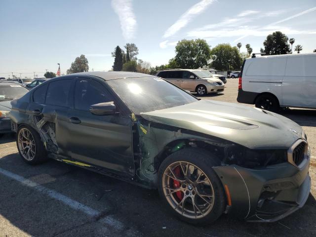 WBS73CH0XNCG83113 - 2022 BMW M5 CS GREEN photo 4