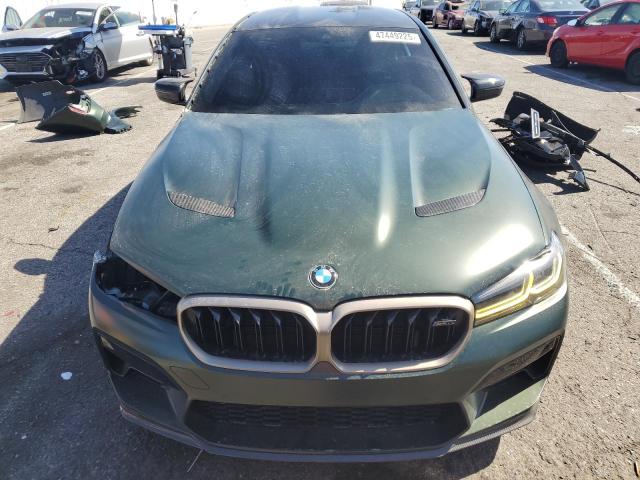 WBS73CH0XNCG83113 - 2022 BMW M5 CS GREEN photo 5