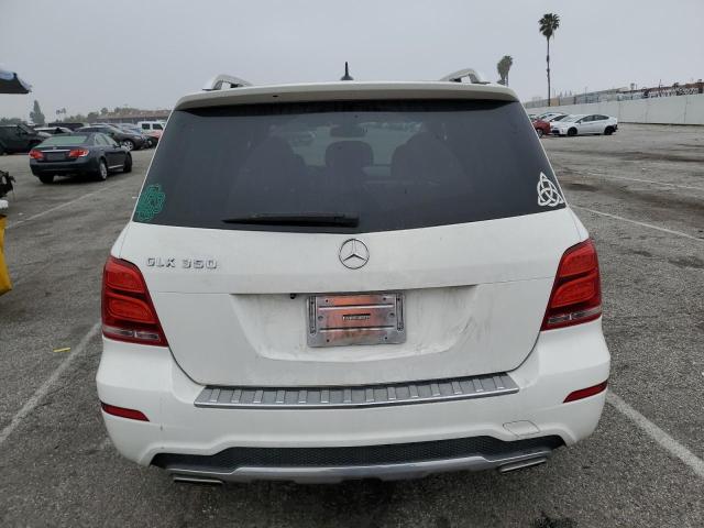 WDCGG5HB8DF985495 - 2013 MERCEDES-BENZ GLK 350 WHITE photo 6