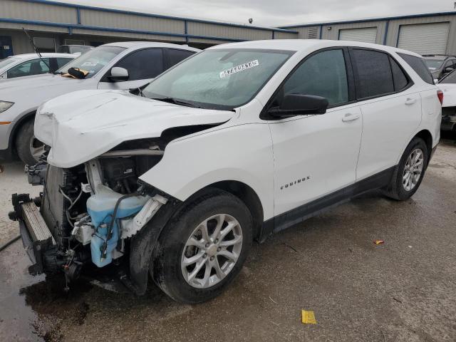 3GNAXHEVXKS677885 - 2019 CHEVROLET EQUINOX LS WHITE photo 1