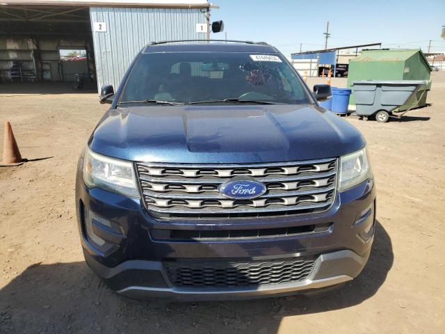 1FM5K7DHXHGB46476 - 2017 FORD EXPLORER XLT BLUE photo 5