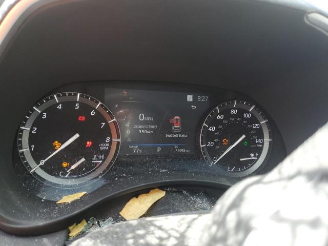 5TDGZRAH9MS527616 - 2021 TOYOTA HIGHLANDER XLE GRAY photo 9