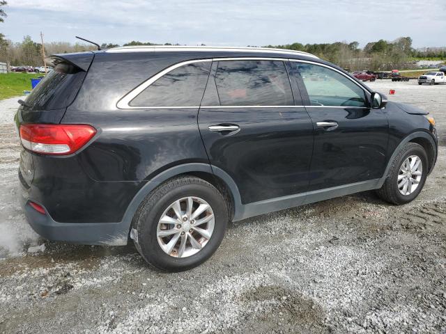 5XYPG4A50HG209210 - 2017 KIA SORENTO LX BLACK photo 3