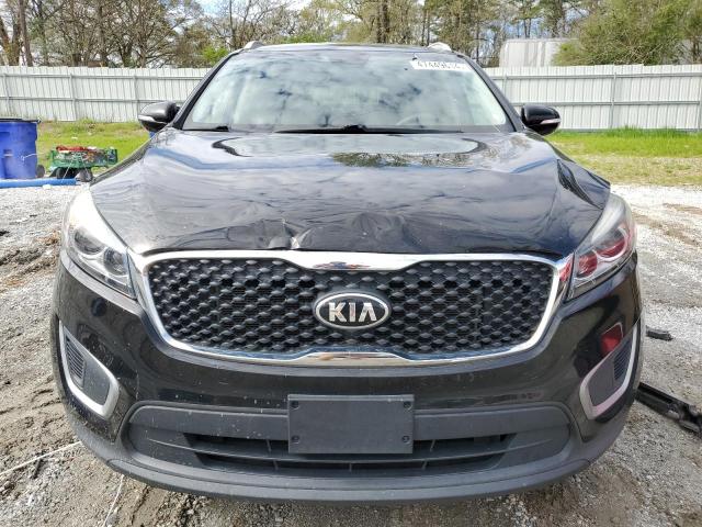 5XYPG4A50HG209210 - 2017 KIA SORENTO LX BLACK photo 5