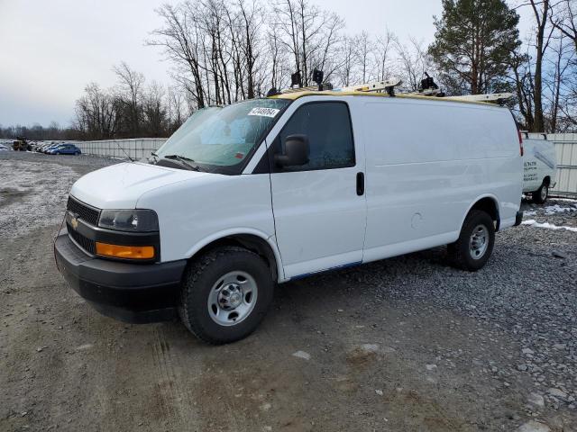 1GCWGAFP0M1146236 - 2021 CHEVROLET EXPRESS G2 YELLOW photo 1