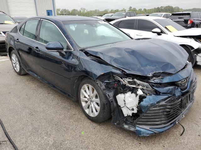 4T1B11HK3KU250289 - 2019 TOYOTA CAMRY L BLUE photo 4