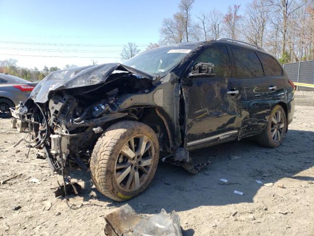 5N1AR2MM3EC645472 - 2014 NISSAN PATHFINDER S BLACK photo 1