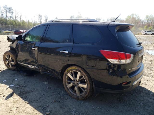 5N1AR2MM3EC645472 - 2014 NISSAN PATHFINDER S BLACK photo 2